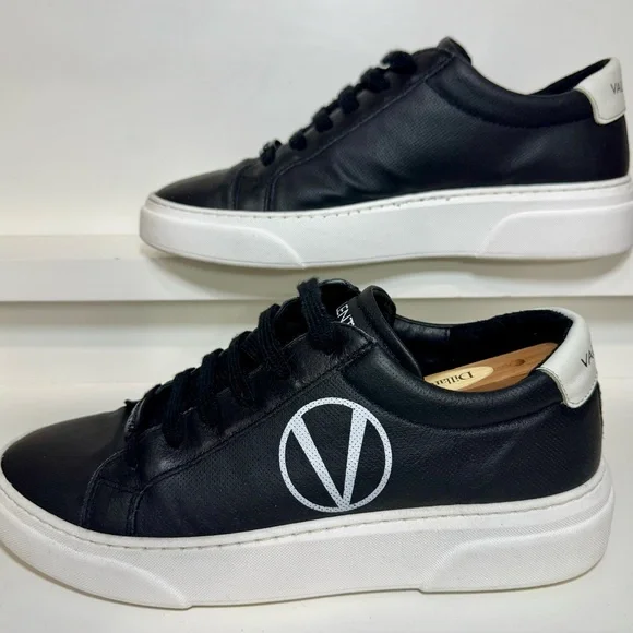 VALENTINO BY MARIO VALENTINO Febo Sauvage Pt. Leather Sneakers Men 7 Women 8.5 - Picture 14 of 16